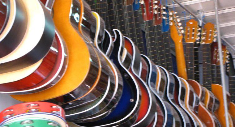 Câte chitare sunt vândute de un an?