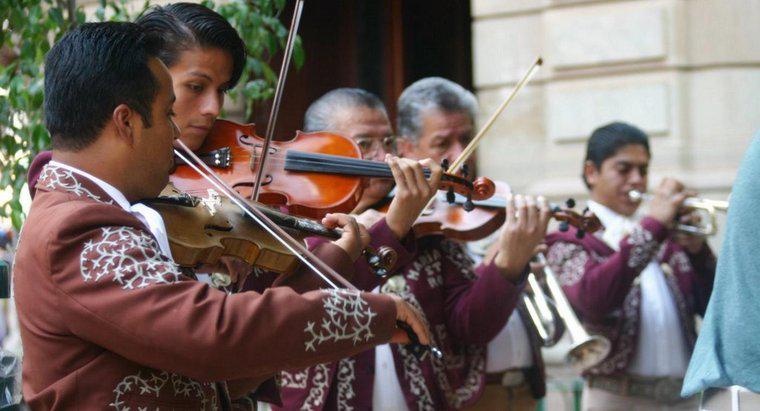 Ce instrumente sunt tradiționale pentru o bandă Mariachi?