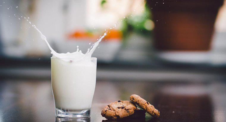 Cât de mult calciu este într-un pahar de lapte?