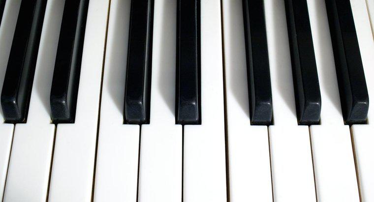 Ce sunt cheile de la pian?