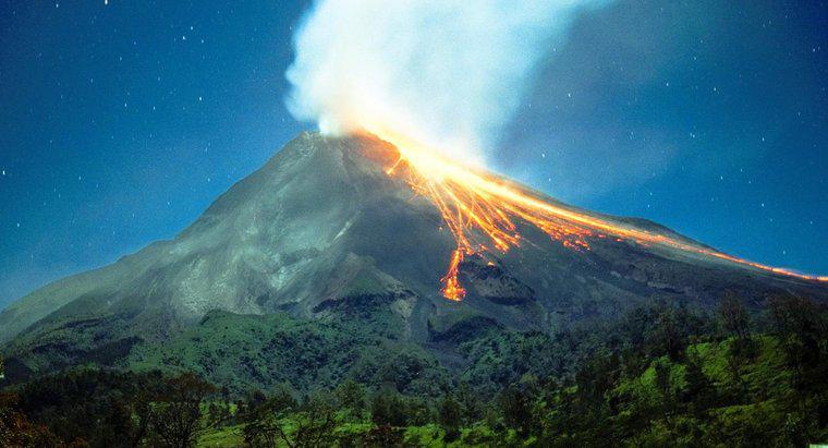 Care sunt principalele caracteristici ale unui vulcan?