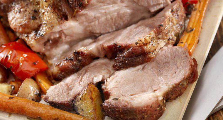 La ce temperatură este carnea de porc complet gătită