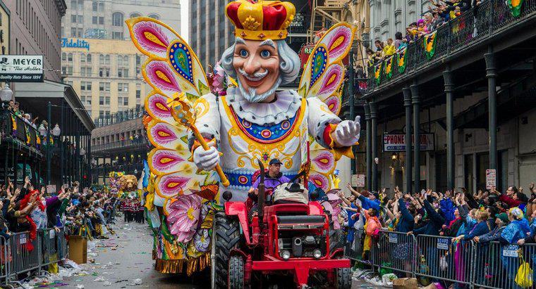 Când a fost prima paradă Mardi Gras din New Orleans?