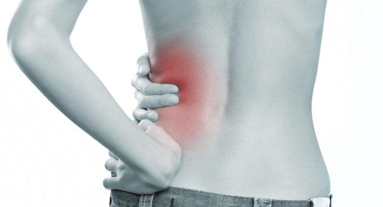Cum este durerea inferioara a spatelui asociata tulburarilor renale?