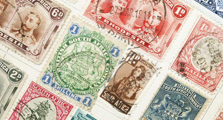 Care țară a avut prima ștampilă poștală adezivă?