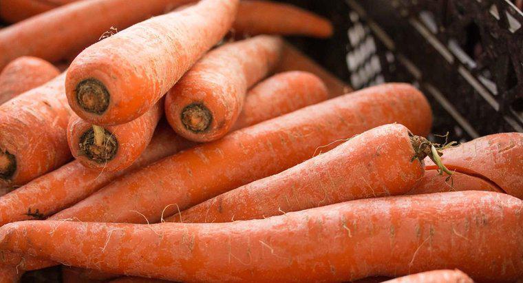 Pot fi înghețați morcovii proaspeți?