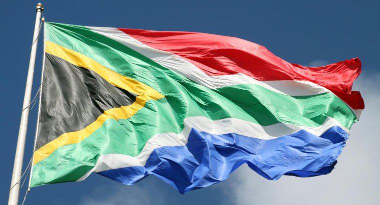 Ce înseamnă culorile pe steagul sud-african?