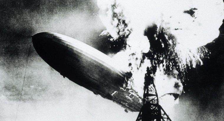 Ce gaz a fost folosit în dezastrul de la Hindenburg?