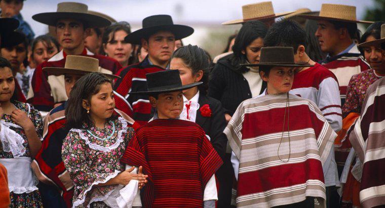 Ce îmbrăcăminte este tradițională în Chile?