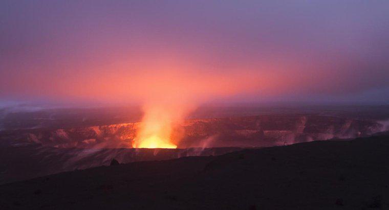 Cât de multe ori a izbucnit vulcanul Kilauea?
