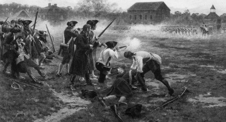 De ce s-au întâmplat bătăliile de la Lexington și Concord?