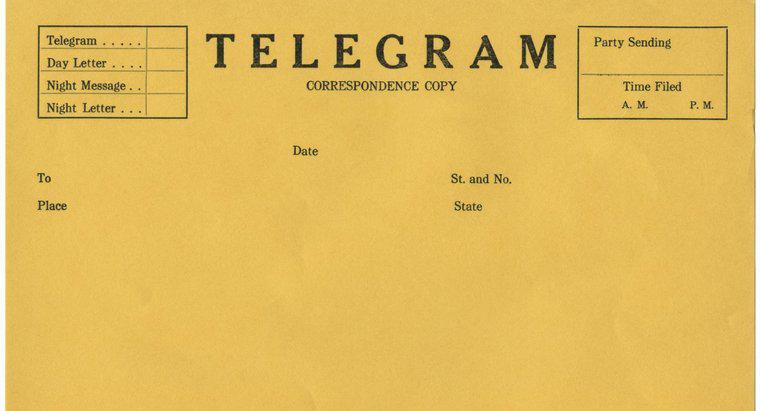 Cine a inventat telegrama?