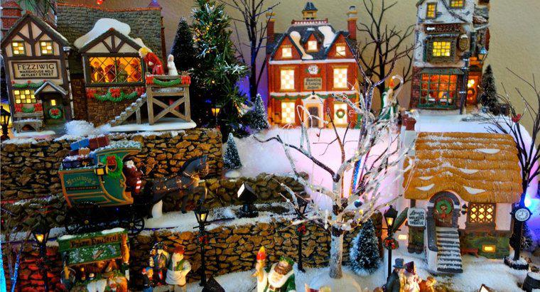 Cum construiești un afiș de sat de Crăciun?