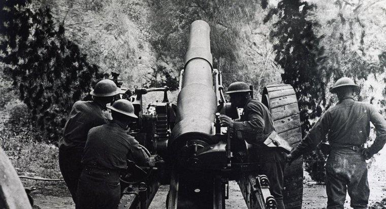 Care a fost rasa de arme în timpul primului război mondial?