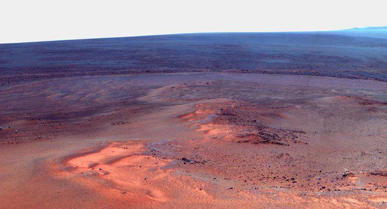 Care sunt caracteristicile speciale ale lui Marte?