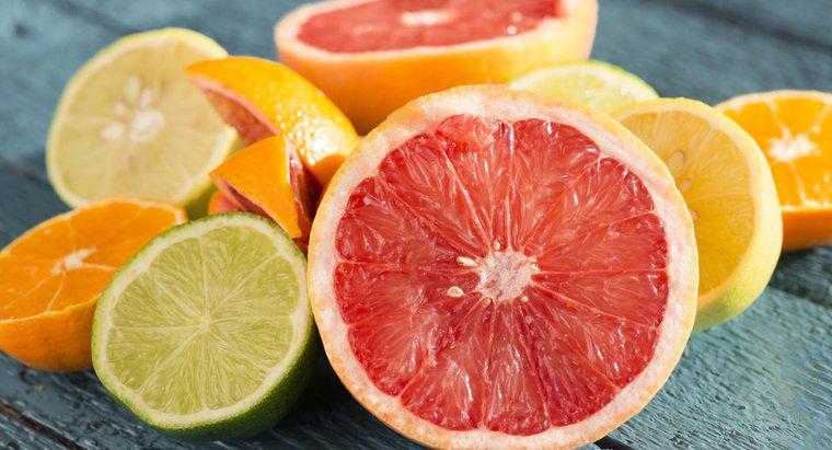 Ce fructe conțin acid citric?