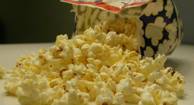 Câte calorii sunt într-o pungă de popcorn cu microunde?