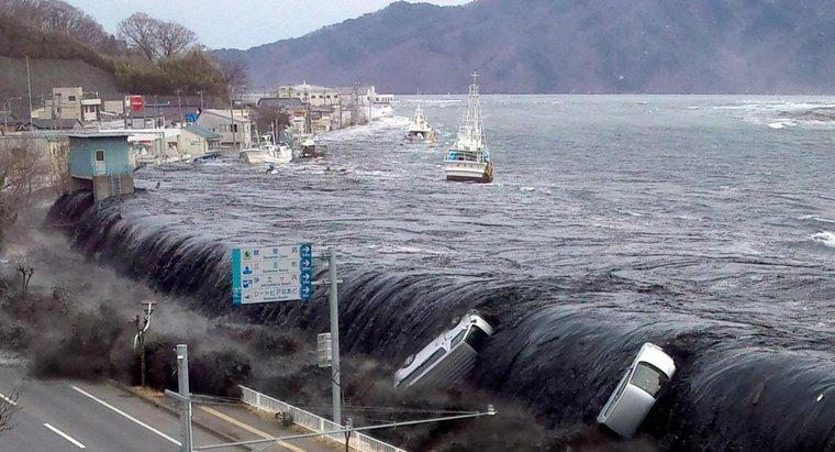 Cum începe un tsunami?