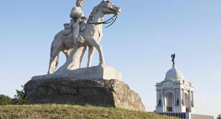 Care au fost cele două bătălii majore ale războiului civil care au avut loc pe solul Uniunii?