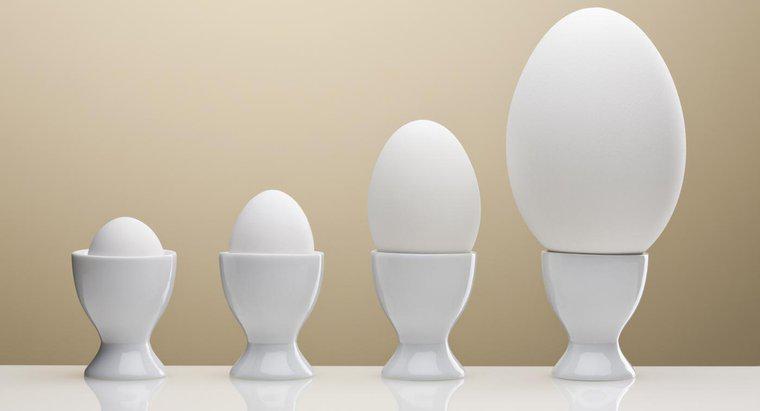 Cât de multe ouă medie sunt egale cu un ou mare?