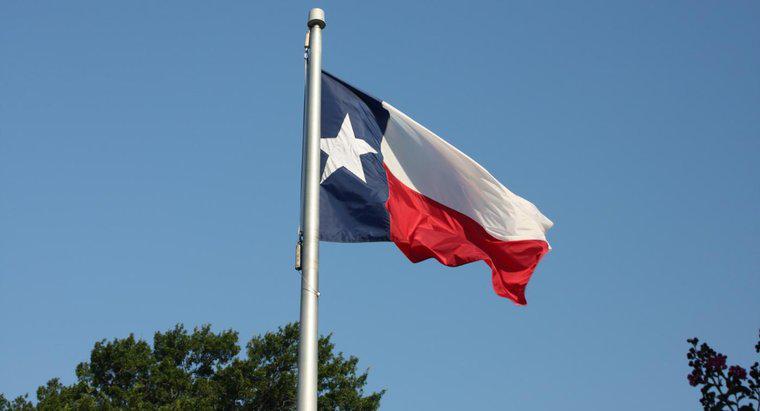 Care este modul corect de a saluta drapelul Texas?